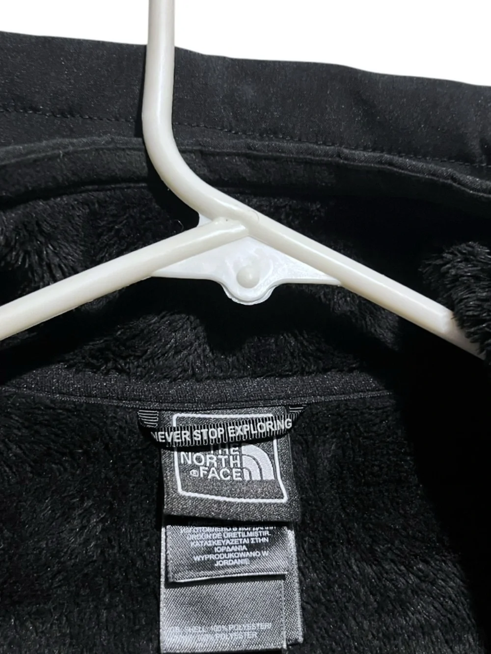 EUC The North Face Black Full-Zip Jacket Size S